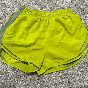 Nike Lime Green Athletic Shorts